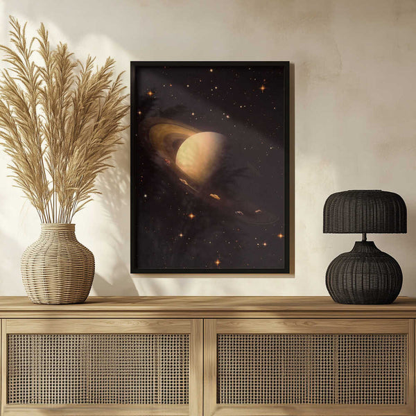 Tablou înramat „Saturn Riders I” de Taudalpoi