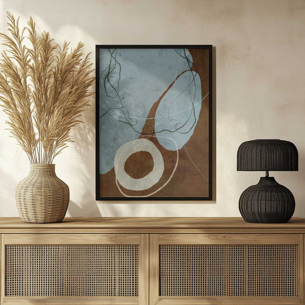 Tablou înramat „Abstract Whispers” de Treechild