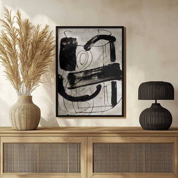 Tablou înramat „Vintage Abstract” de Dan Hobday