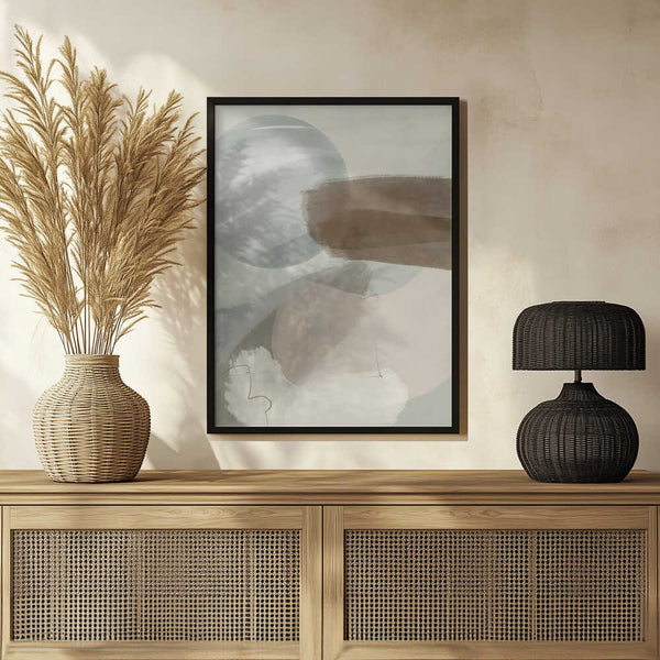 Tablou înramat „Abstract 01” de Nilesh Kulkarni