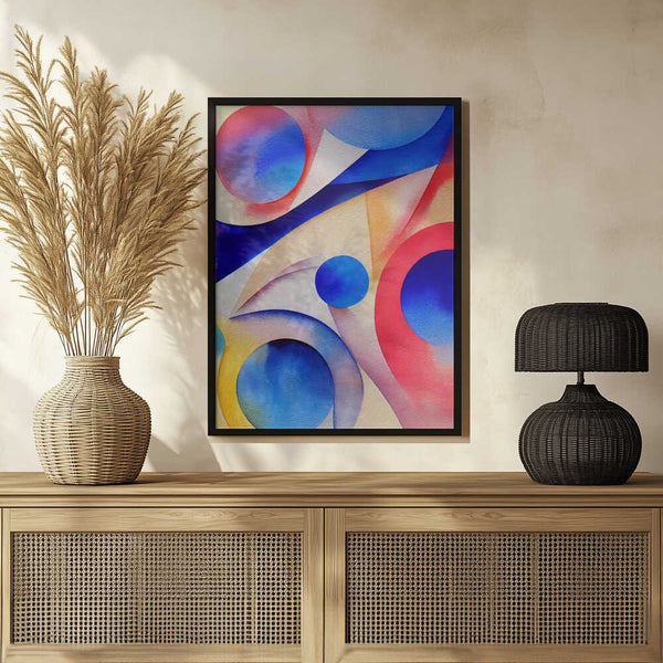 Tablou înramat „Nature Inspired Abstract Watercolor (Day 10)” de Mauro