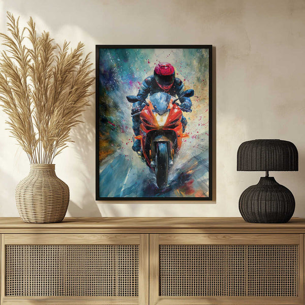 Tablou înramat „Sport Motor 1” de Justyna Jaszke