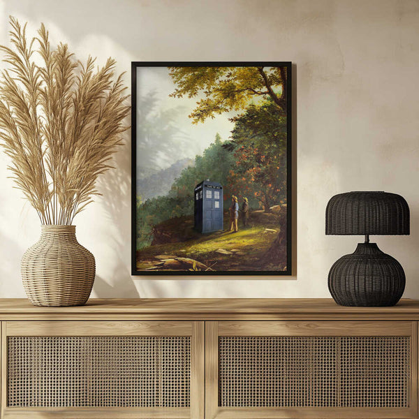 Tablou înramat „Is Time Travel Possible” de Dikhotomy