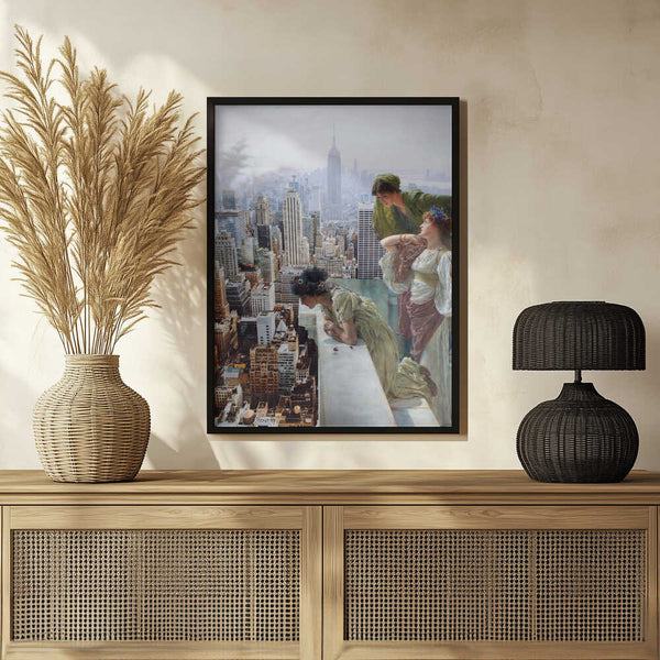 Tablou înramat „Manhattan View” de Dikhotomy