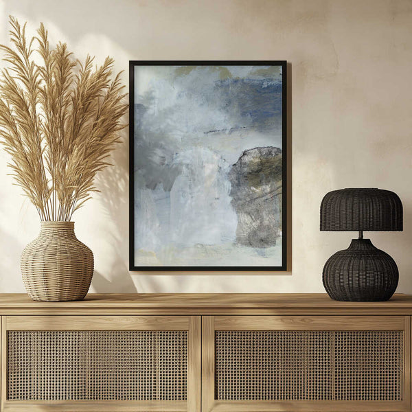 Tablou înramat „Blue” de Dan Hobday