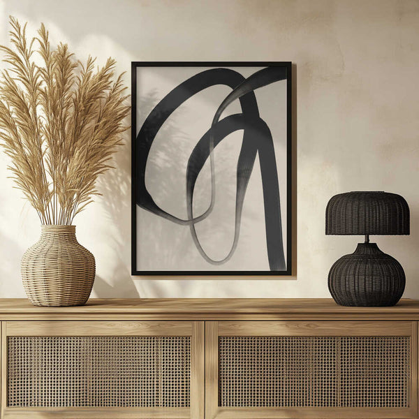 Tablou înramat „Flowing Elegance” de Treechild