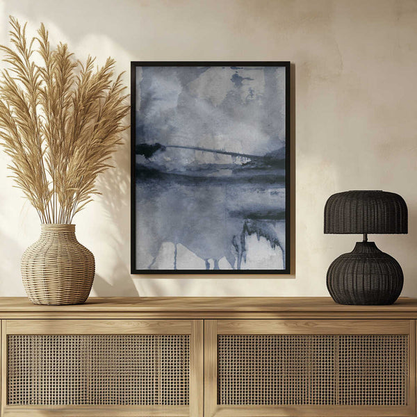 Tablou înramat „Blu 2” de Dan Hobday