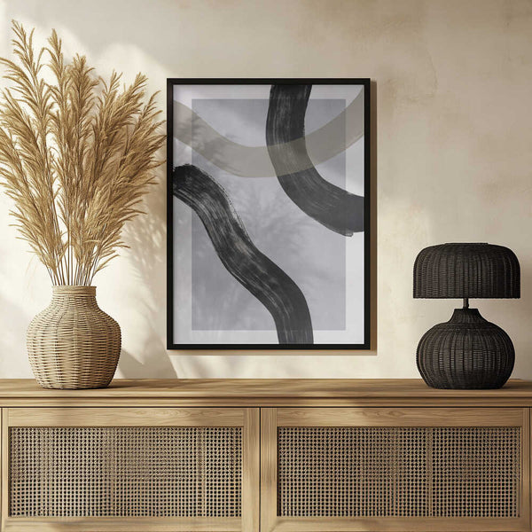 Tablou înramat „Lines and Shapes 2” de Mareike Böhmer