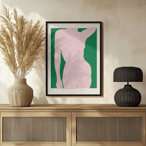 Tablou înramat „P&c Figure#3 Copy 2” de Jenny Liz Rome