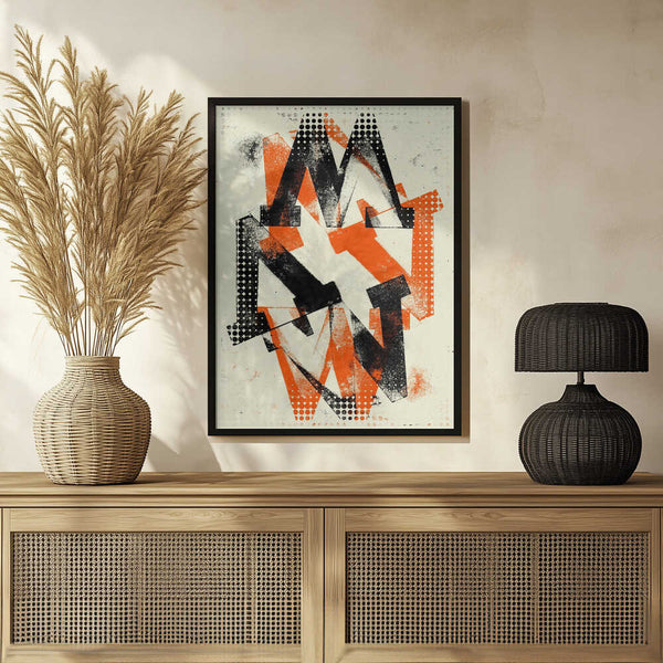 Tablou înramat „Bold Chaos” de Petr Strnad