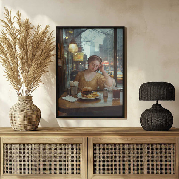 Tablou înramat „Diner disappointment” de Dikhotomy