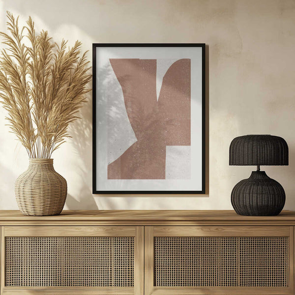 Tablou înramat „Earth Tones Harmony” de THE MIUUS STUDIO