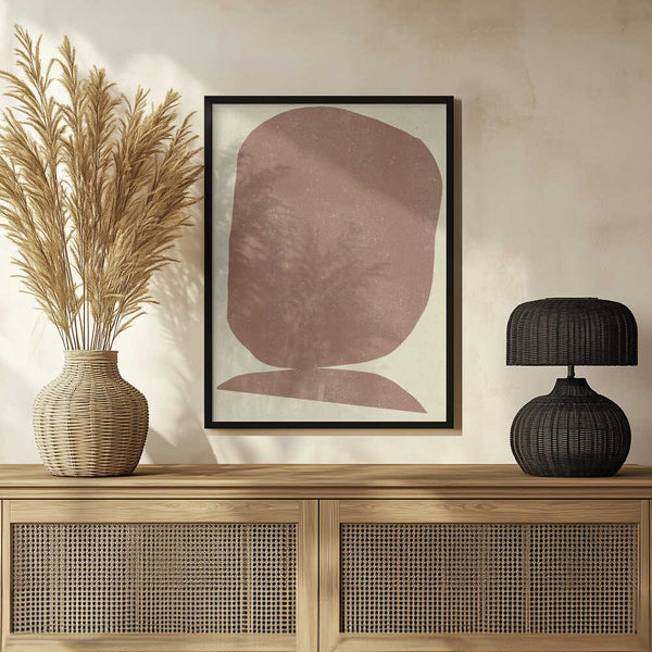 Tablou înramat „Earthy Stone” de THE MIUUS STUDIO