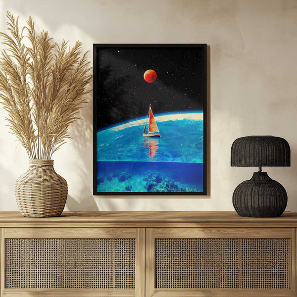 Tablou înramat „Sailboat 1” de Taudalpoi