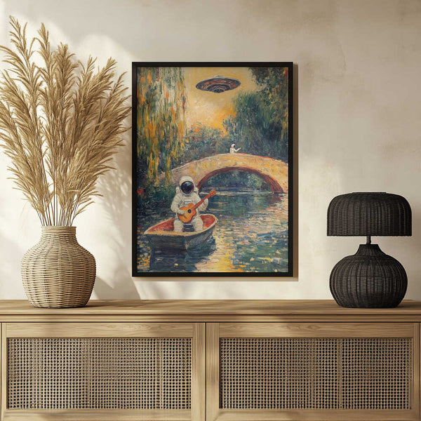 Tablou înramat „Ballad to the river” de Dikhotomy