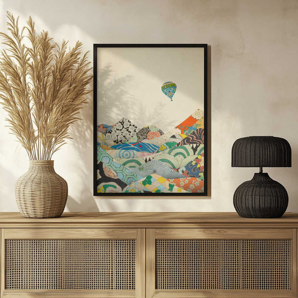 Tablou înramat „Landscape Pattern #1” de Taudalpoi