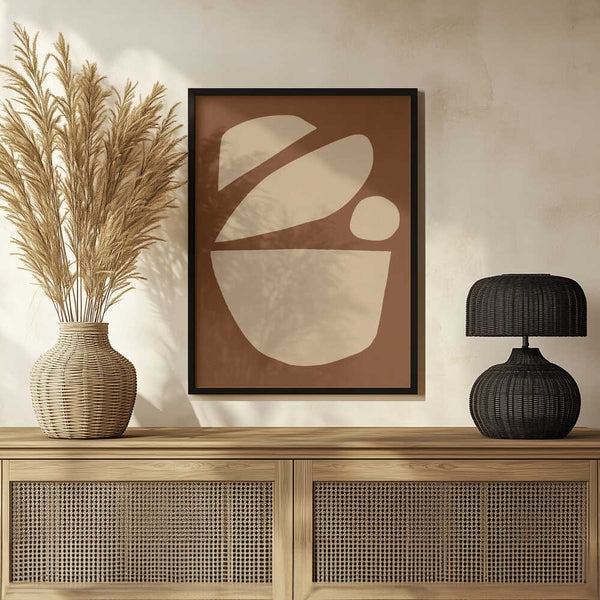 Tablou înramat „Abstract Balance” de Treechild