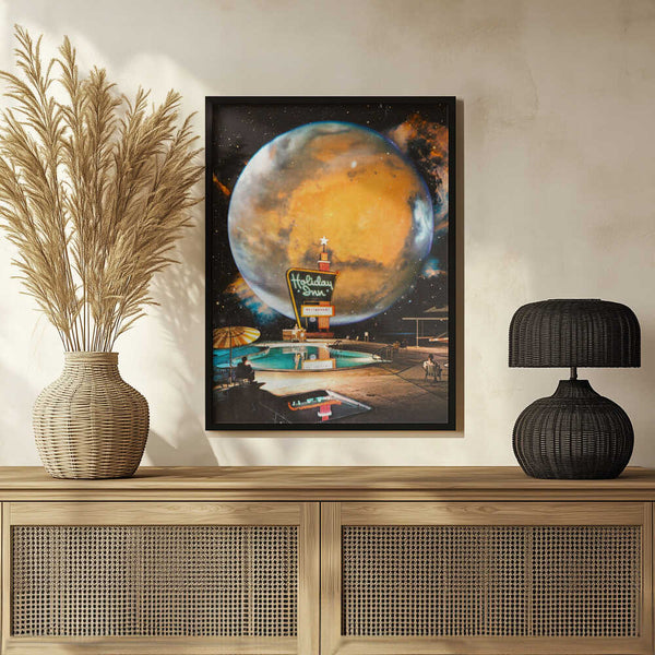 Tablou înramat „The Space Hotel” de Taudalpoi