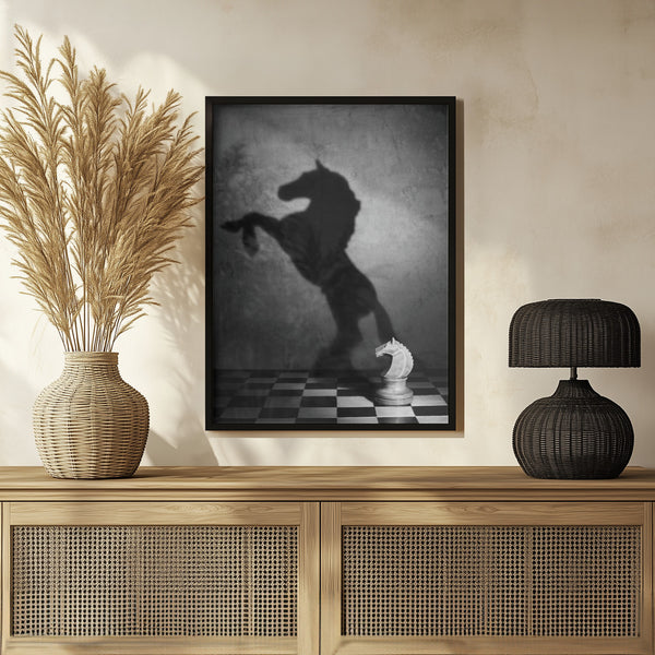 Tablou înramat „The soul of a mustang” de Victoria Glinka