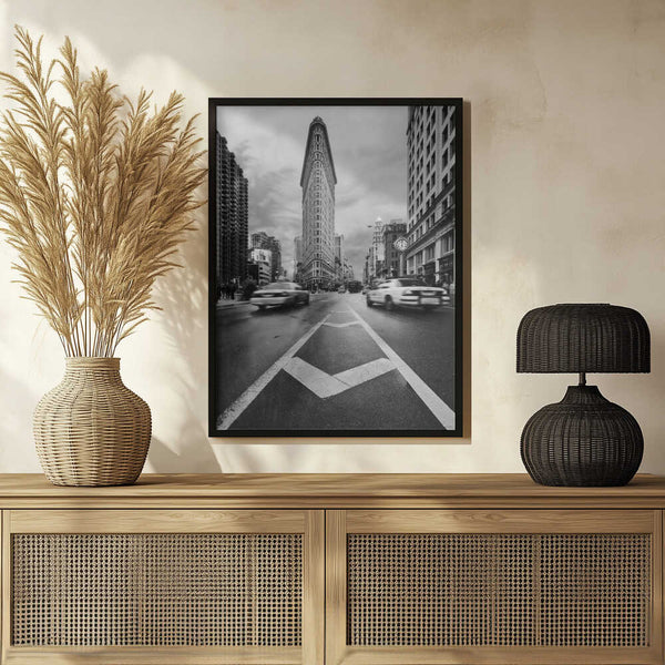 Tablou înramat „Taxiiii” de Javier de la Torre