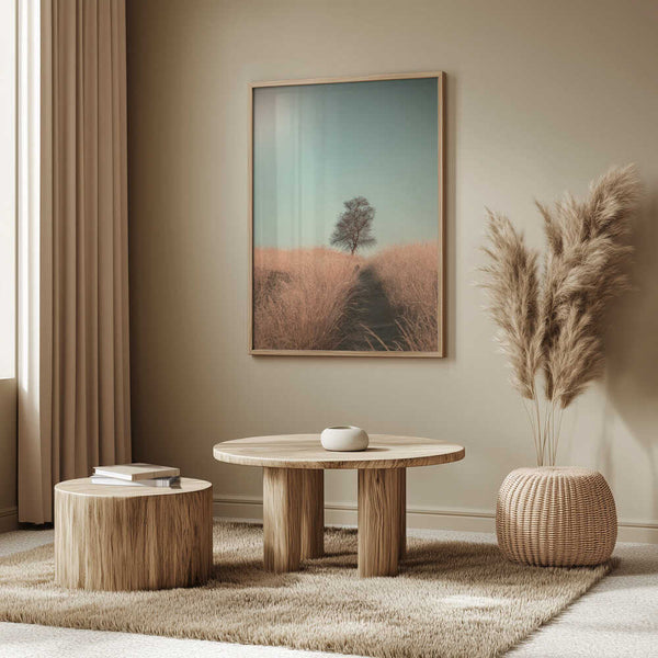 Tablou înramat „Grass and Path” de Jaap van den Helm