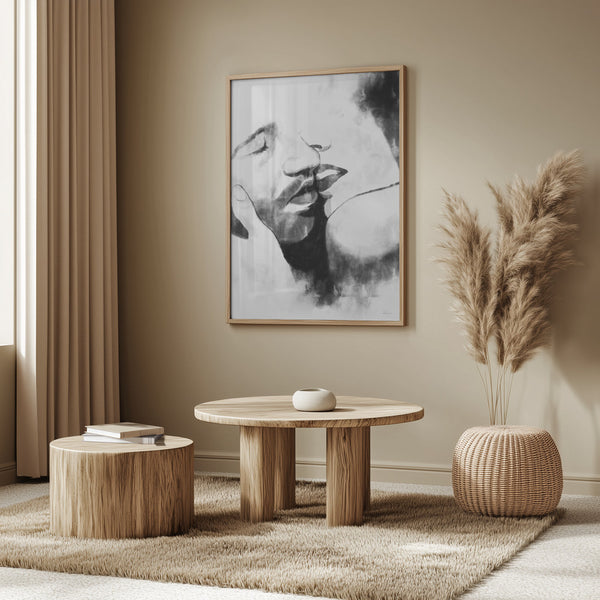 Tablou înramat „Kiss Close” de Pictufy Studio II