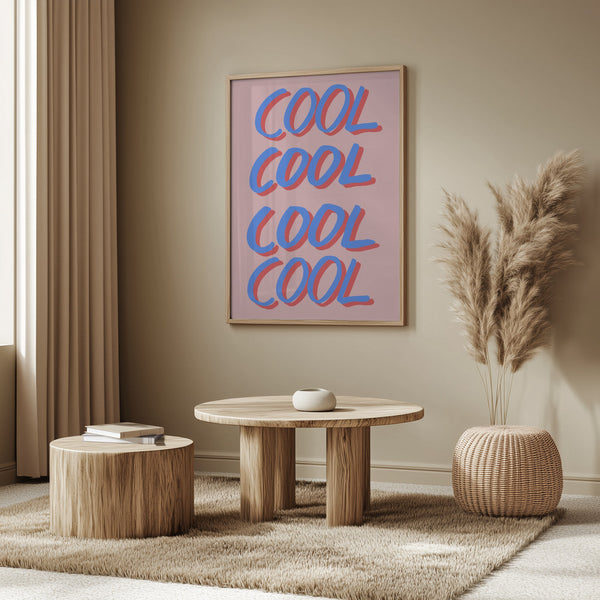 Tablou înramat „Cool Quote 02” de Pictufy Studio