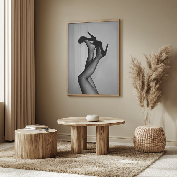 Tablou înramat „Velvet Pumps” de Pictufy Studio III