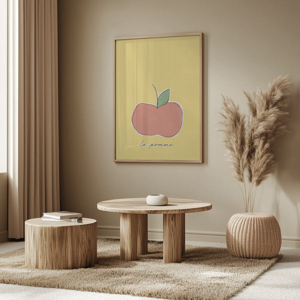 Tablou înramat „Apple Delight” de uplusmestudio