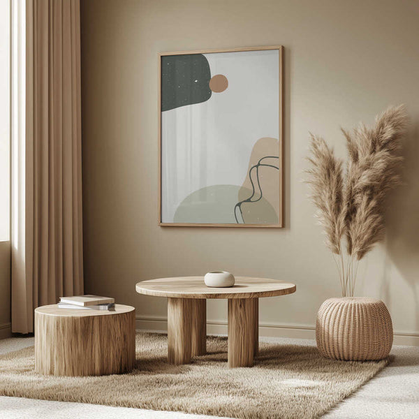 Tablou înramat „Abstract composition 8” de NKTN