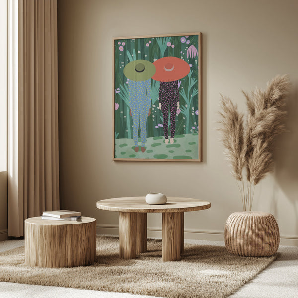 Tablou înramat „Jungle Pijamas” de Jota de jai