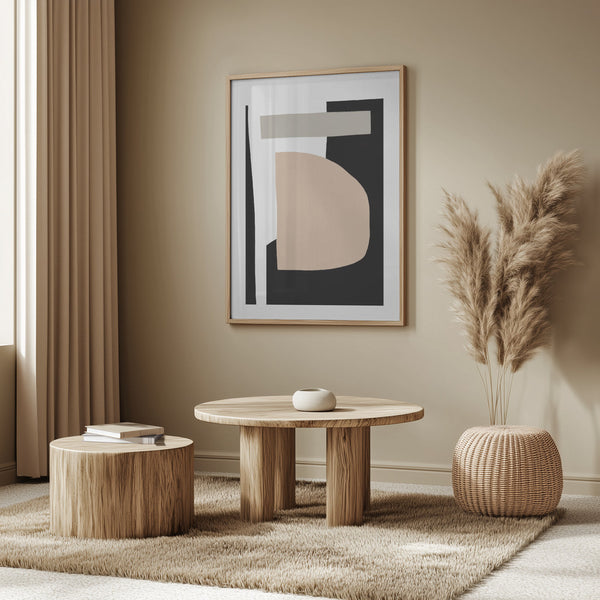 Tablou înramat „Abstract Layers” de uplusmestudio