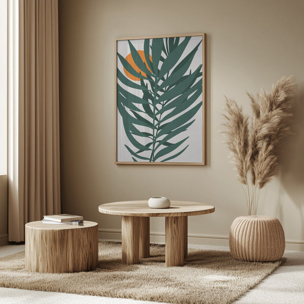 Tablou înramat „Little Miss Sunshine” de Kubistika