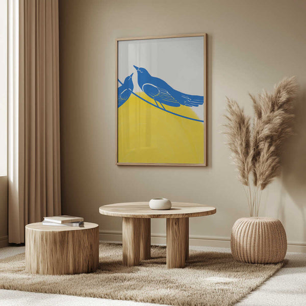 Tablou înramat „for Ukraine III” de Studio Palette