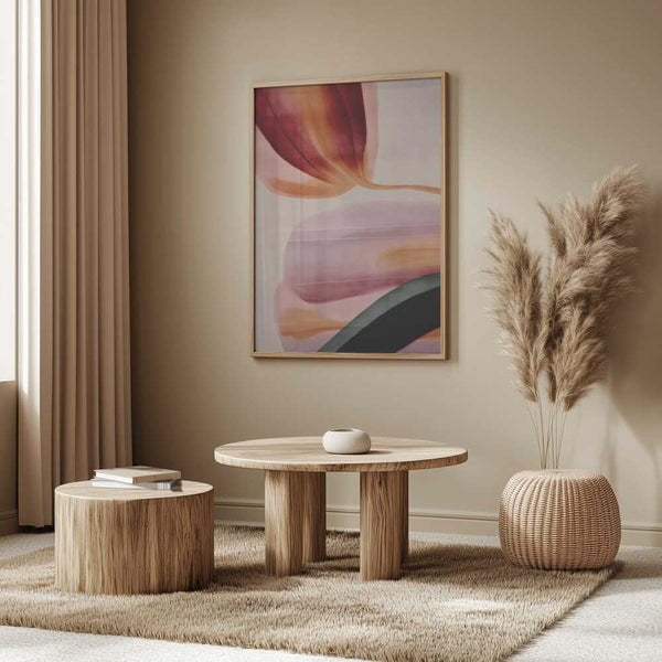 Tablou înramat „Blossom Abstraction” de Treechild