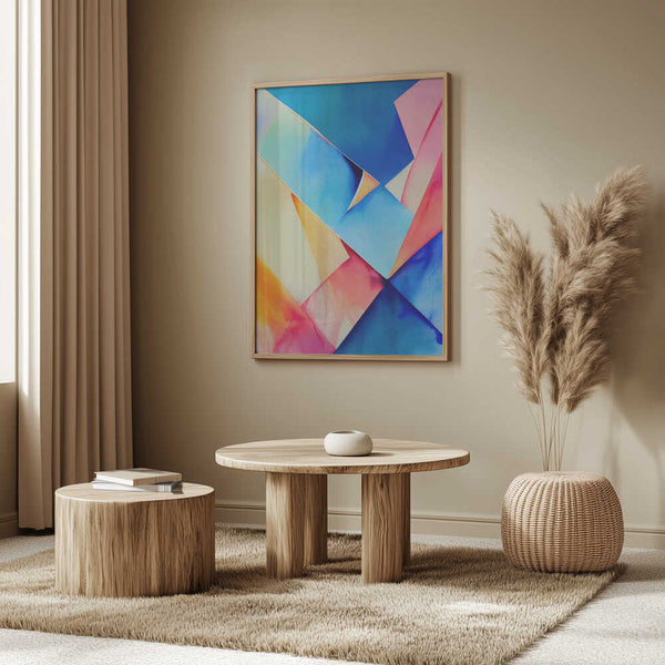 Tablou înramat „Nature Inspired Abstract Watercolor (Day 91)” de Mauro