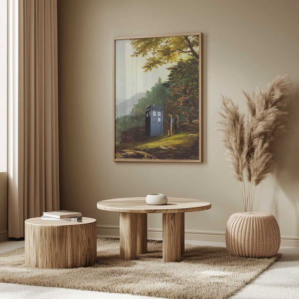 Tablou înramat „Is Time Travel Possible” de Dikhotomy