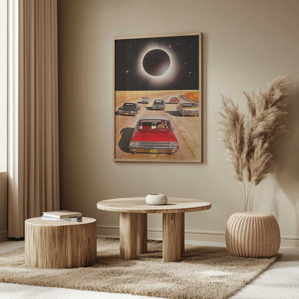 Tablou înramat „Eclipsed” de Taudalpoi