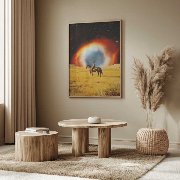 Tablou înramat „Nebula Cowboy” de Taudalpoi