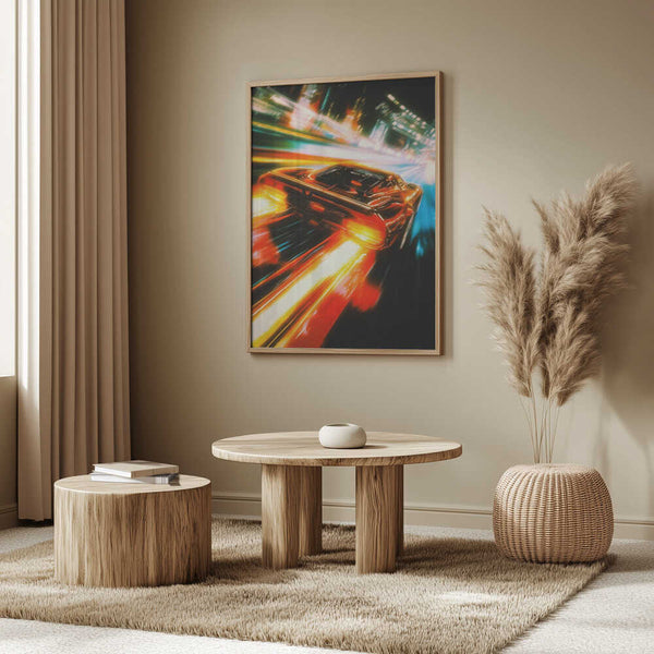 Tablou înramat „Street Racers” de Taudalpoi