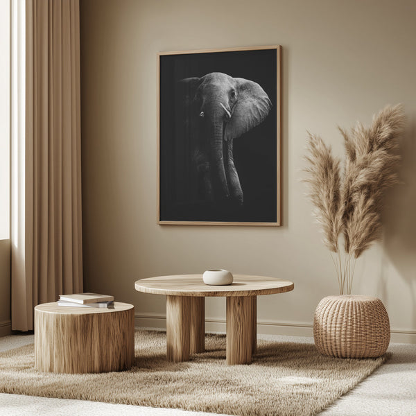 Tablou înramat „Elephant!” de WildPhotoArt