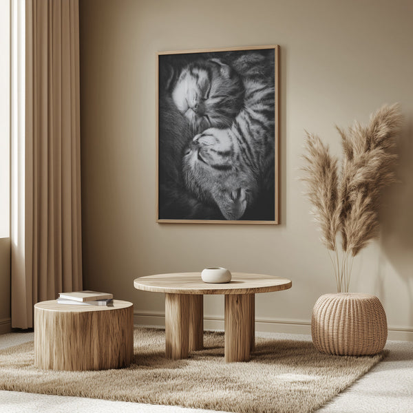 Tablou înramat „Yin and Yang” de Andrea Jancova