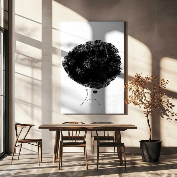 Tablou canvas „Ballerina Hair” de Pictufy Studio II