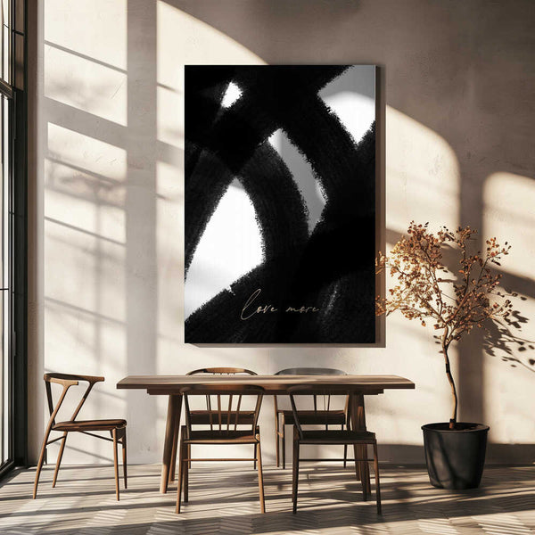 Tablou canvas „Love's Abstract Path” de uplusmestudio