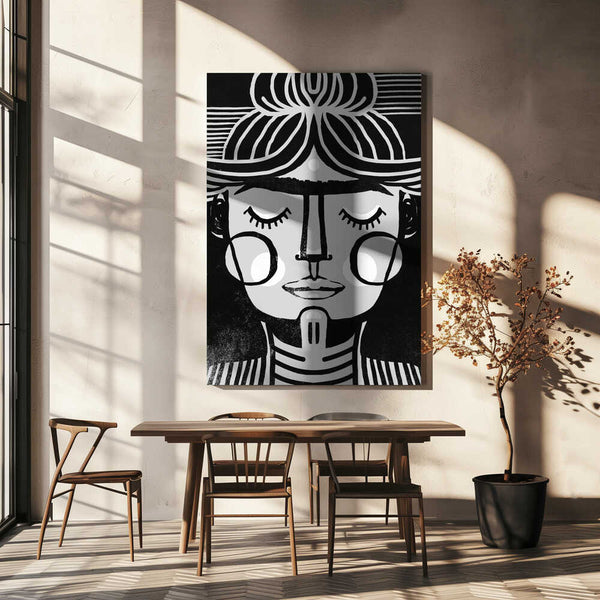 Tablou canvas „Symmetric Serenity” de Treechild