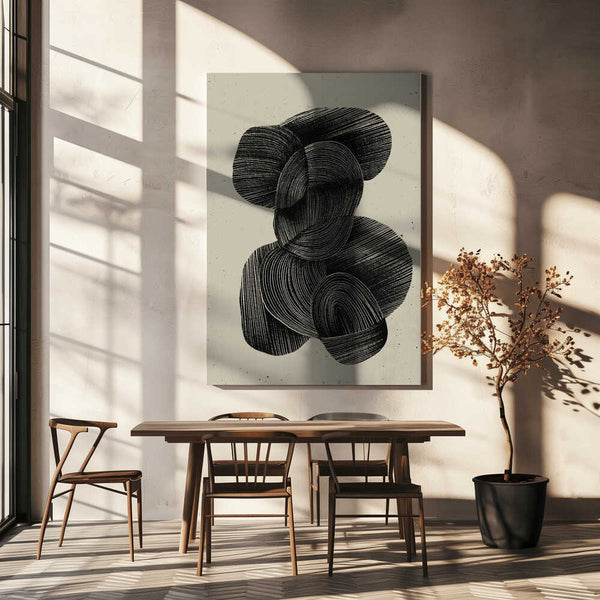 Tablou canvas „Fluid Echoes” de Treechild