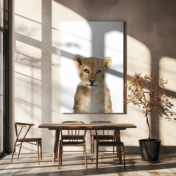 Tablou canvas „Baby Lion” de Kathrin Pienaar