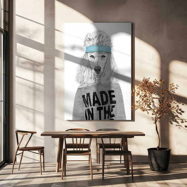 Tablou canvas „80's bitch” de Balazs Solti