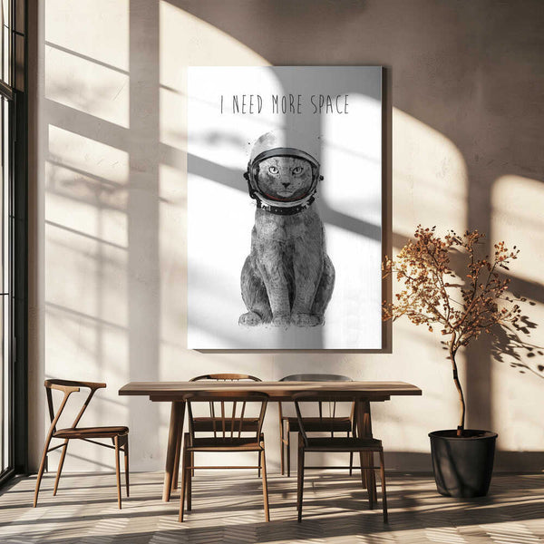 Tablou canvas „I need more space” de Balazs Solti