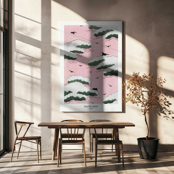 Tablou canvas „Pink Sky” de Bijutsu Sekai
